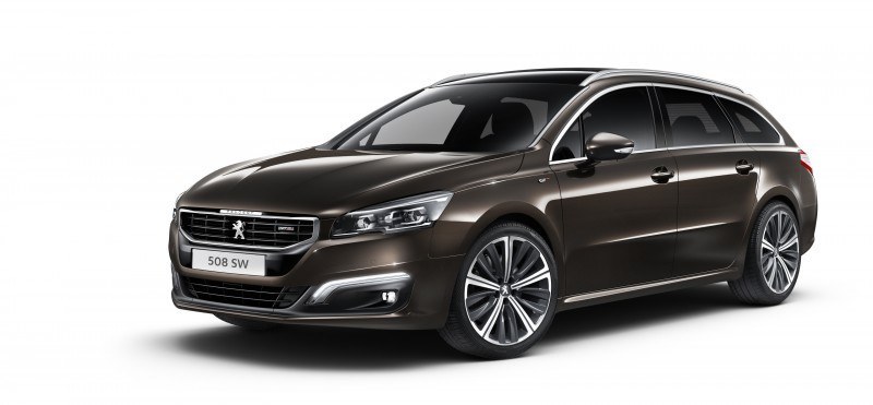 2015 Peugeot 508 Facelifted With New LED DRLs, Box-Design Beams and Tweaked Cabin Tech 20