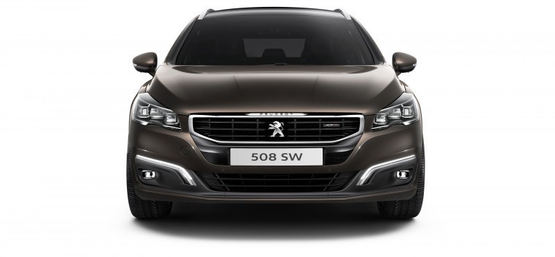 2015 Peugeot 508 Facelifted With New LED DRLs, Box-Design Beams and Tweaked Cabin Tech 22