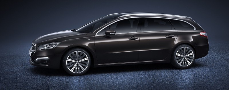 2015 Peugeot 508 Facelifted With New LED DRLs, Box-Design Beams and Tweaked Cabin Tech 23