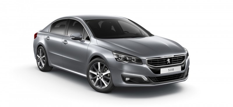 2015 Peugeot 508 Facelifted With New LED DRLs, Box-Design Beams and Tweaked Cabin Tech 3