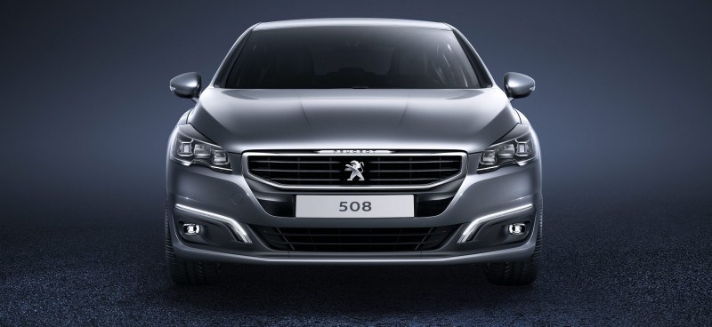 2015 Peugeot 508 Facelifted With New LED DRLs, Box-Design Beams and Tweaked Cabin Tech 4