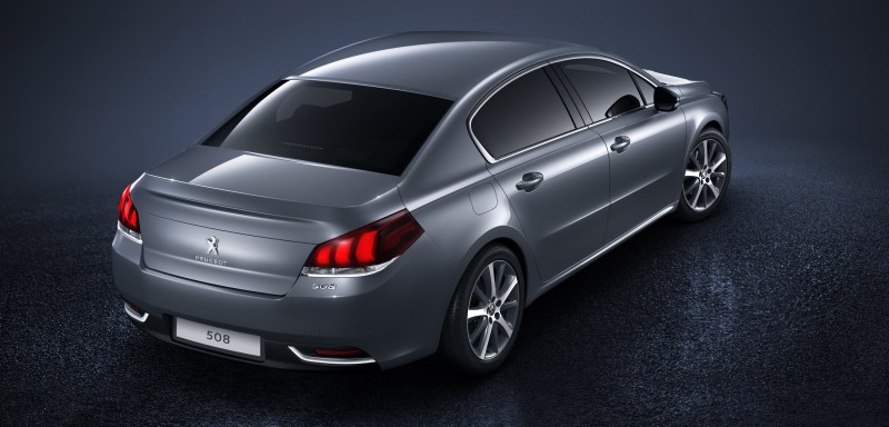 2015 Peugeot 508 Facelifted With New LED DRLs, Box-Design Beams and Tweaked Cabin Tech 7