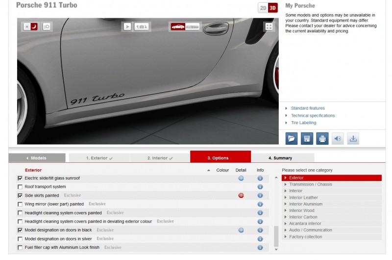 2015 Porsche 911 Turbo S - Configurator Options 19