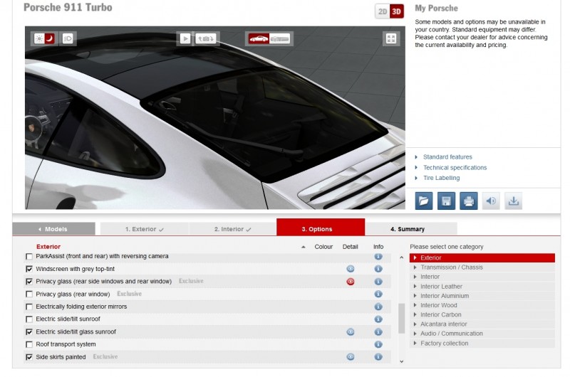 2015 Porsche 911 Turbo S - Configurator Options 20