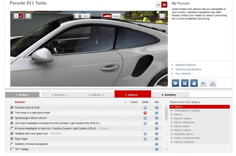 2015 Porsche 911 Turbo S - Configurator Options 26