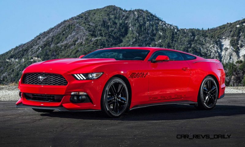 Future Car Renderings - 2017 Ford Mustang Mach 1 2