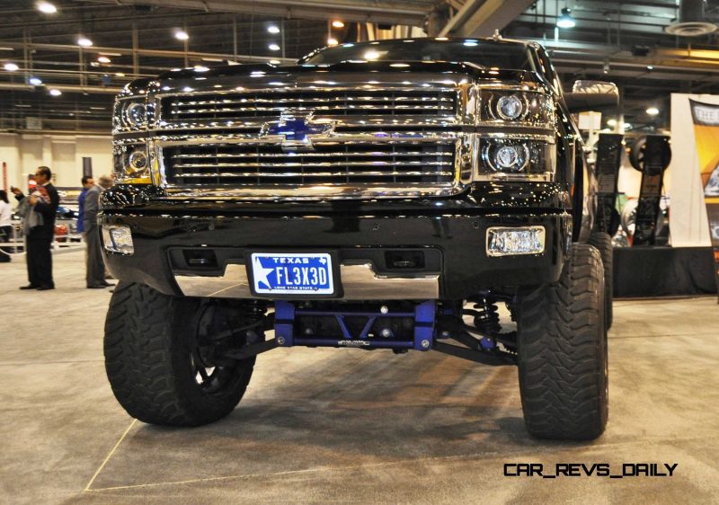 Houston Auto Show Customs - Top 10 LIFTED TRUCKS 12