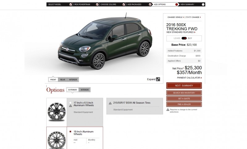 2016 Fiat 500X Pricing, Colors and Real-Life Photos 20