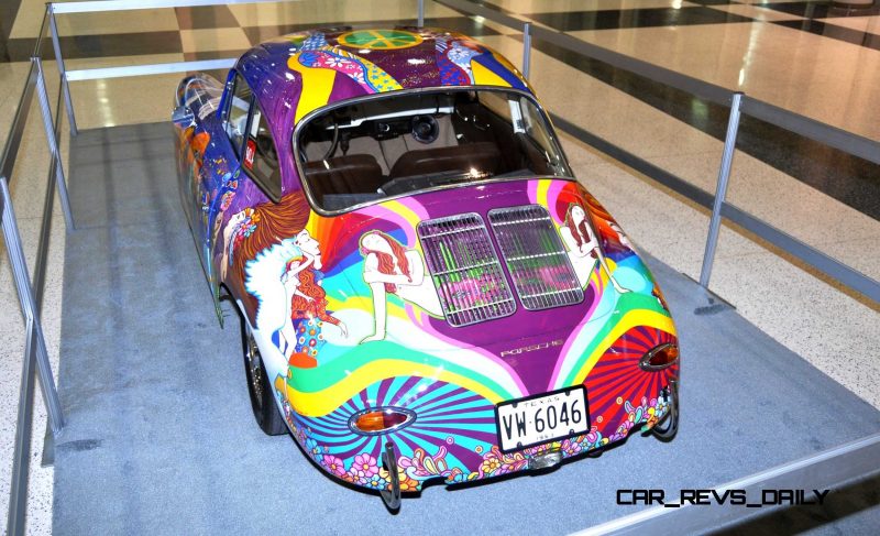 Houston Auto Show Curio - Porsche 356 Art Car Is Janis Joplin Homage 3