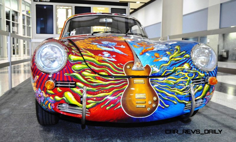 Houston Auto Show Curio - Porsche 356 Art Car Is Janis Joplin Homage 6