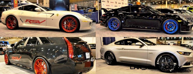 Houston Auto Show Tuners - RSV Forged Wheels, Hoosier Drag Mustang GT and ADV1 911 GT3 13-tile