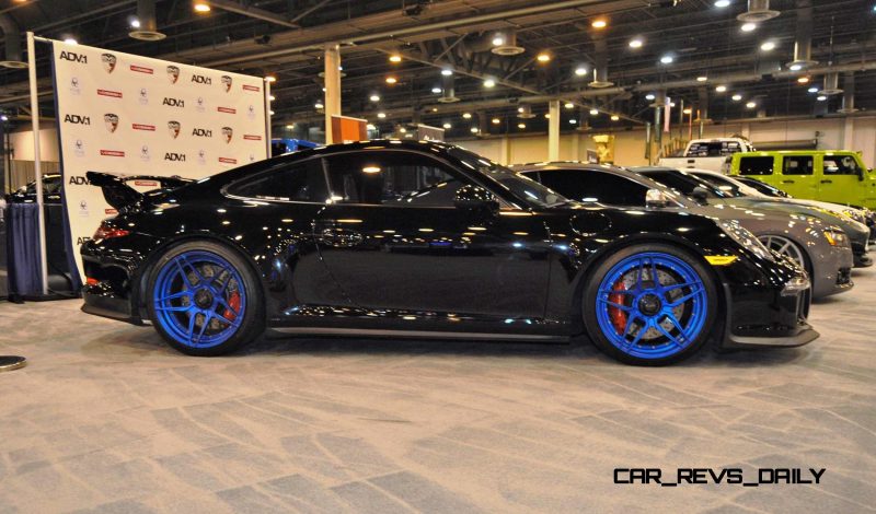 Houston Auto Show Tuners - RSV Forged Wheels, Hoosier Drag Mustang GT and ADV1 911 GT3 21