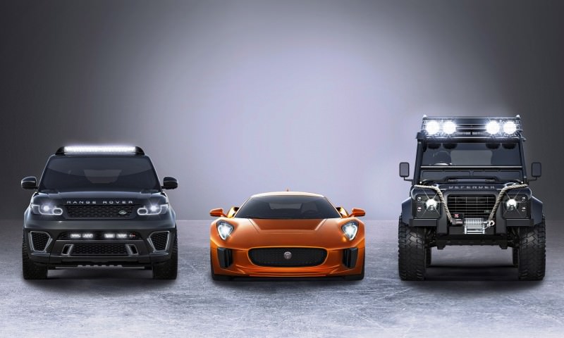 Jaguar Land Rover 007 SPECTRE Cars 5