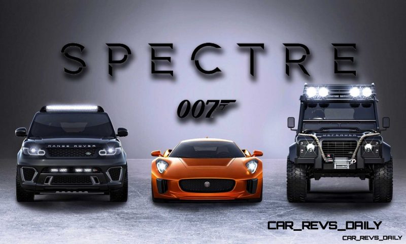 Jaguar Land Rover 007 SPECTRE Cars 6