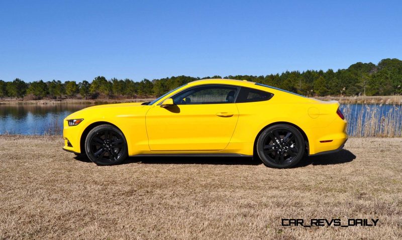 2015 Ford Mustang EcoBoost in Triple Yellow 21