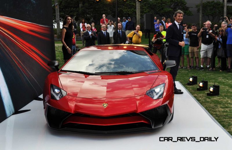 2015 Lamborghini Aventador SV USA Reveal 13