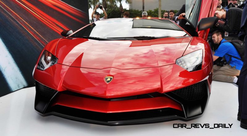 2015 Lamborghini Aventador SV USA Reveal 45