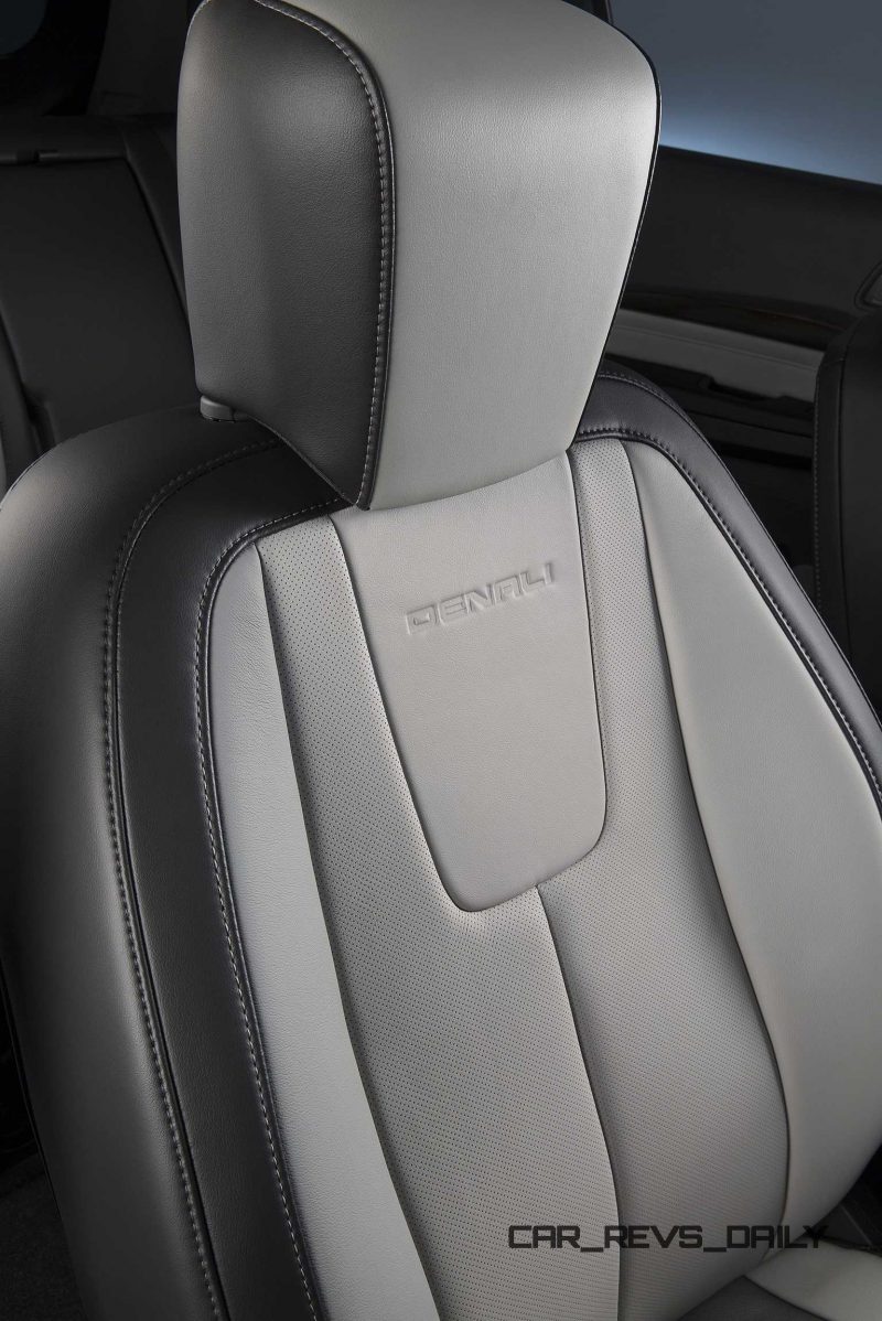 2016 GMC Terrain Denali seat