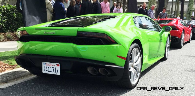 Amelia Island - 2015 Lanborghini HURACAN Verde Mantis in 50 New Photos 19