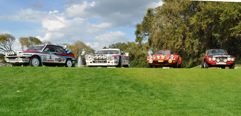 LANCIA Rally Reunion - Stratos, Integrale, Fulvia and 037 Together for Amelia 2015 11