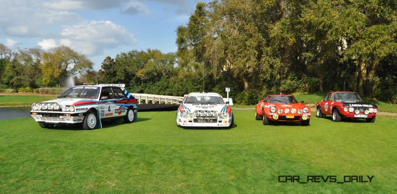 LANCIA Rally Reunion - Stratos, Integrale, Fulvia and 037 Together for Amelia 2015 2