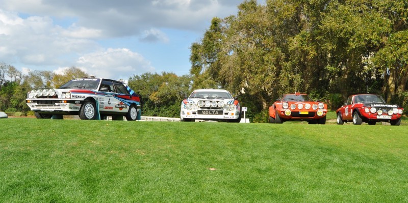 LANCIA Rally Reunion - Stratos, Integrale, Fulvia and 037 Together for Amelia 2015 5