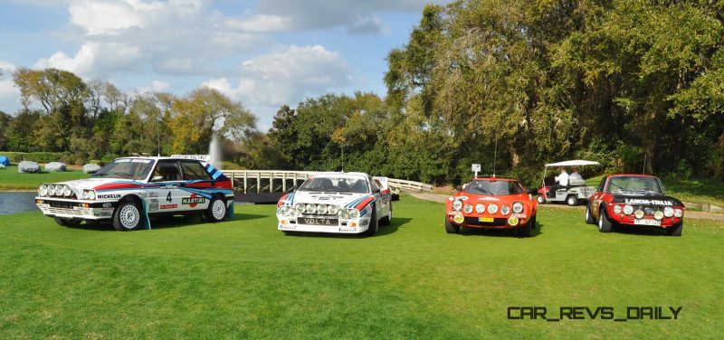 LANCIA Rally Reunion - Stratos, Integrale, Fulvia and 037 Together for Amelia 2015 7