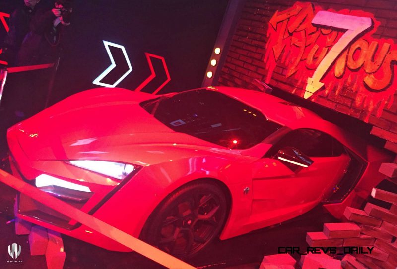 2015 W Motors Lykan HyperSport FF7 Shanghai Launch Party 13