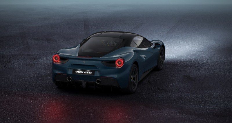 2016 Ferrari 488GTB Blue 8