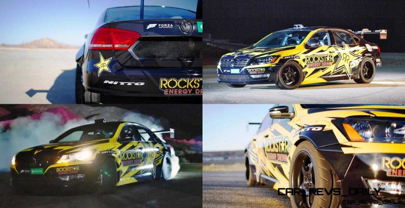 Tanner Foust VW Passat Formula Drift Car 18-tile