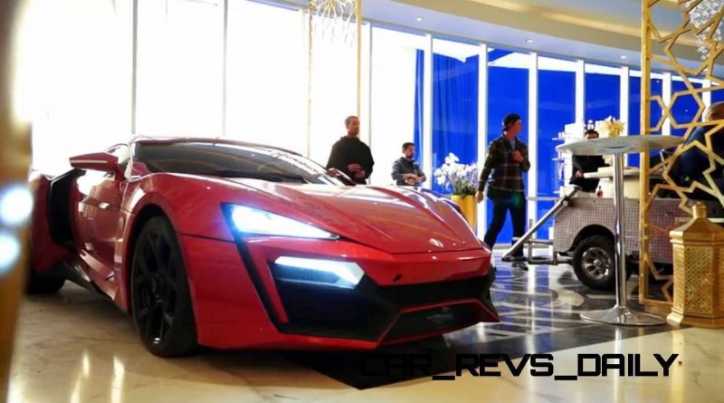 W Motors Lykan HyperSport Furious7 Cameo 26