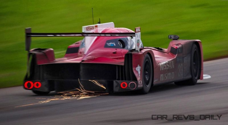 Nissan LM P1 Team testing in Bowling Green, Kentucky