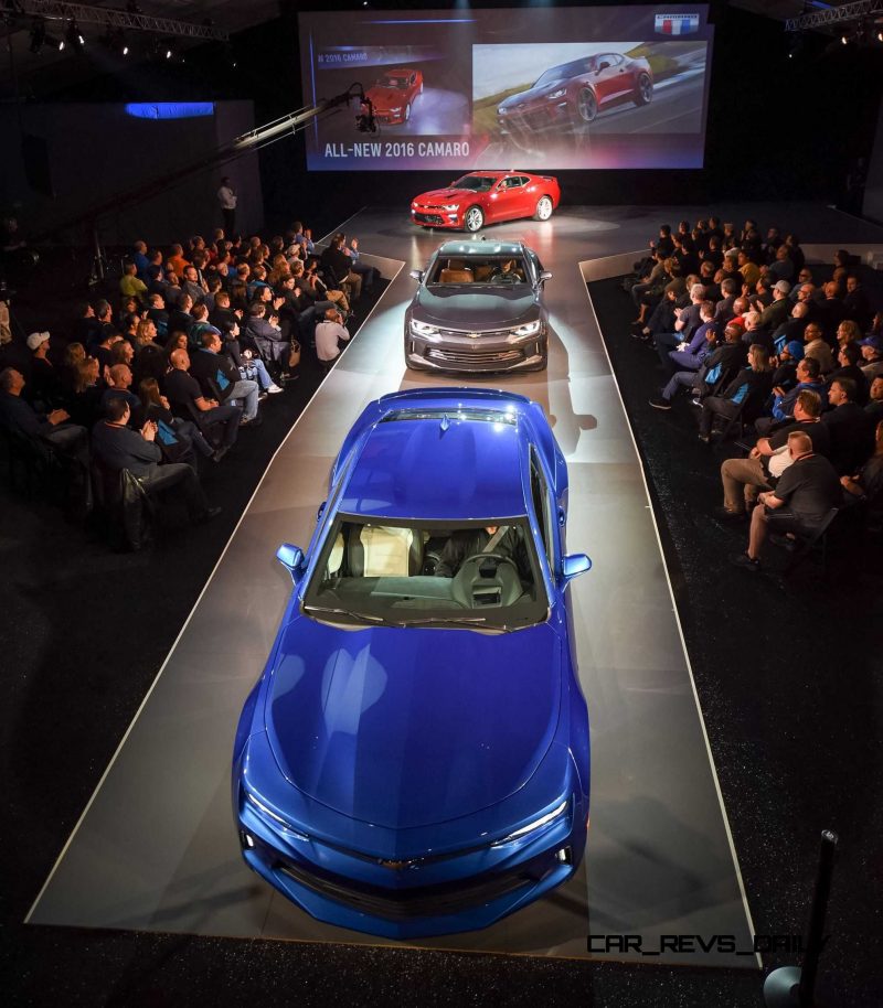 2016 Chevy Camaro Unveiled At Employee Event