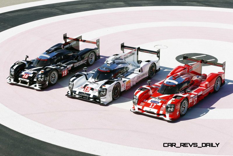 Porsche 919 Hybrid in 2015 Le Mans colors