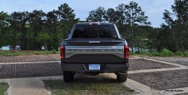 2015 Ford F-150 Platinum 4x4 Supercrew Review 88