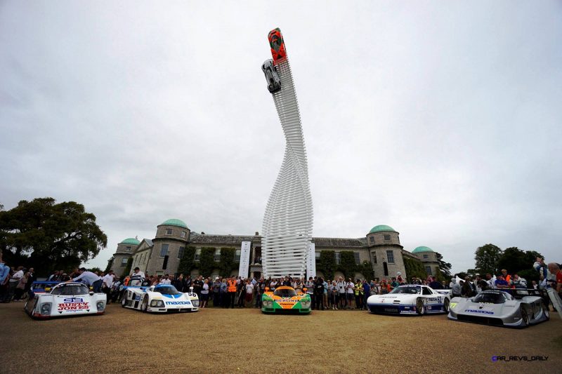 2015 Mazda LM55 Vision GT Tops Goodwood With 787B LeMans Legend 56