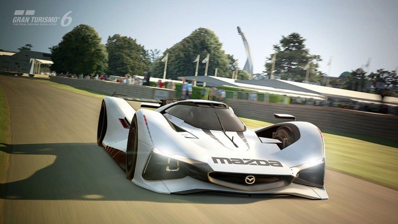 2015 Mazda LM55 Vision GT Tops Goodwood With 787B LeMans Legend 70