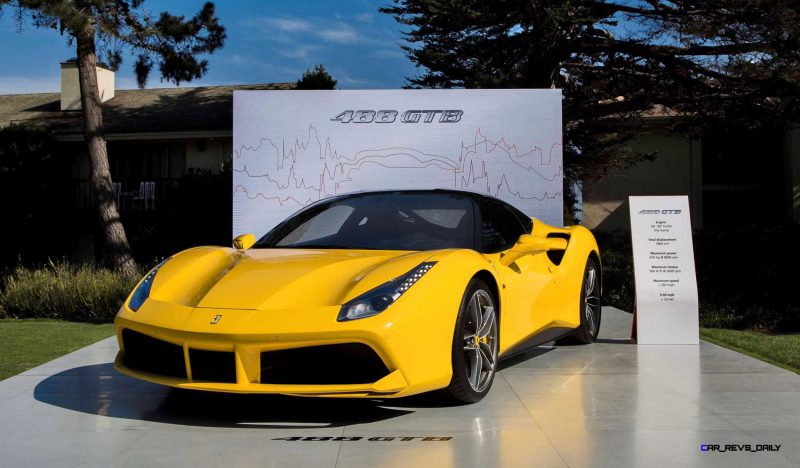 Ferrari Pebble Beach 2015 - Shattering Record Books + Cali T Specials, Sergio and 488GTB! 6