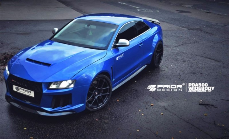 Prior Design A5/S5 Wide Body Kit, Bumper, Lip, Diffusor, Side Skirts, Hood, S, Grill, Spoiler