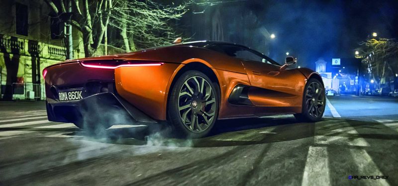 007 SPECTRE Bond Cars - Jaguar CX-75 Land Rover RRS SVR 31