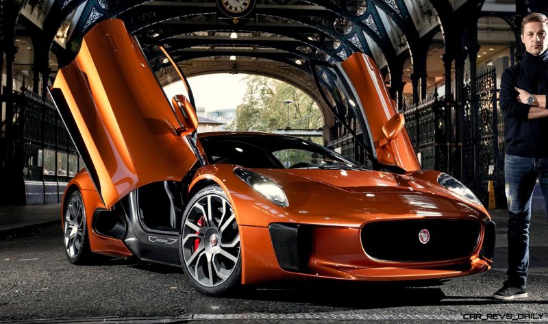 SPECTRE driver Martin Ivanov to drive the Jaguar C-X75 in its first public appearance at the Lord Mayors Show on November 14th 2015.