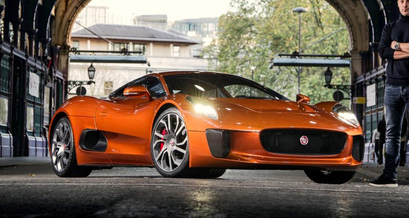 SPECTRE driver Martin Ivanov to drive the Jaguar C-X75 in its first public appearance at the Lord Mayors Show on November 14th 2015.