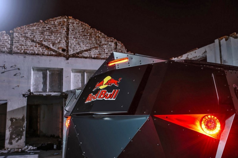 2015 South African RED BULL Concept Truck is Defender 130 APC 10