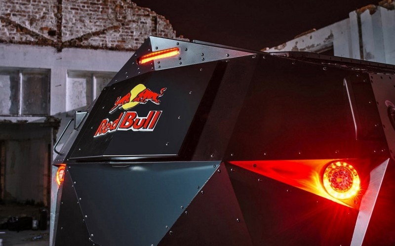 2015 South African RED BULL Concept Truck is Defender 130 APC 11
