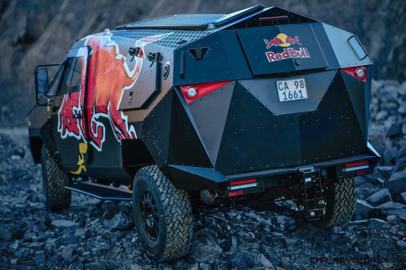 2015 South African RED BULL Concept Truck is Defender 130 APC 15