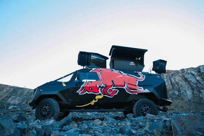 2015 South African RED BULL Concept Truck is Defender 130 APC 16