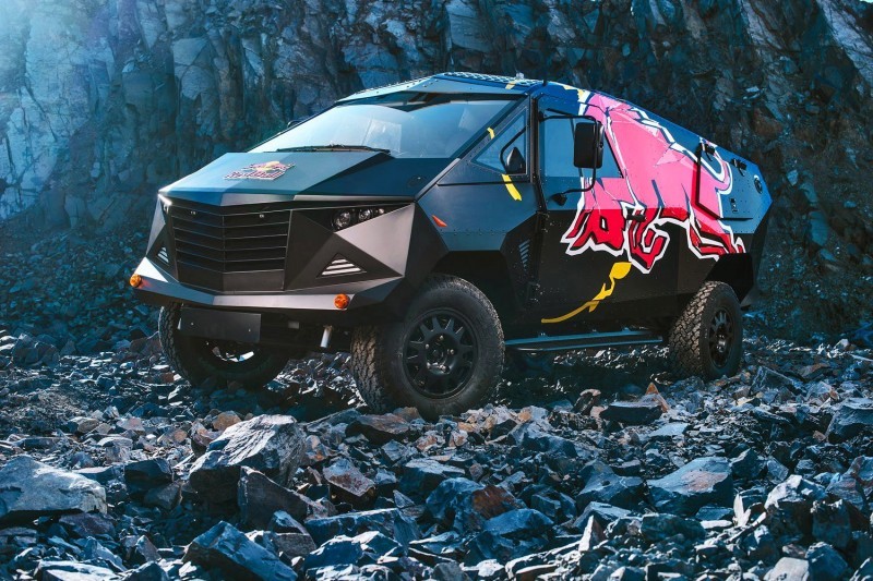 2015 South African RED BULL Concept Truck is Defender 130 APC 19