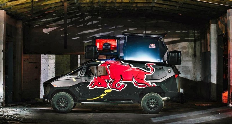 2015 South African RED BULL Concept Truck is Defender 130 APC 21