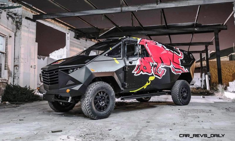 2015 South African RED BULL Concept Truck is Defender 130 APC 22