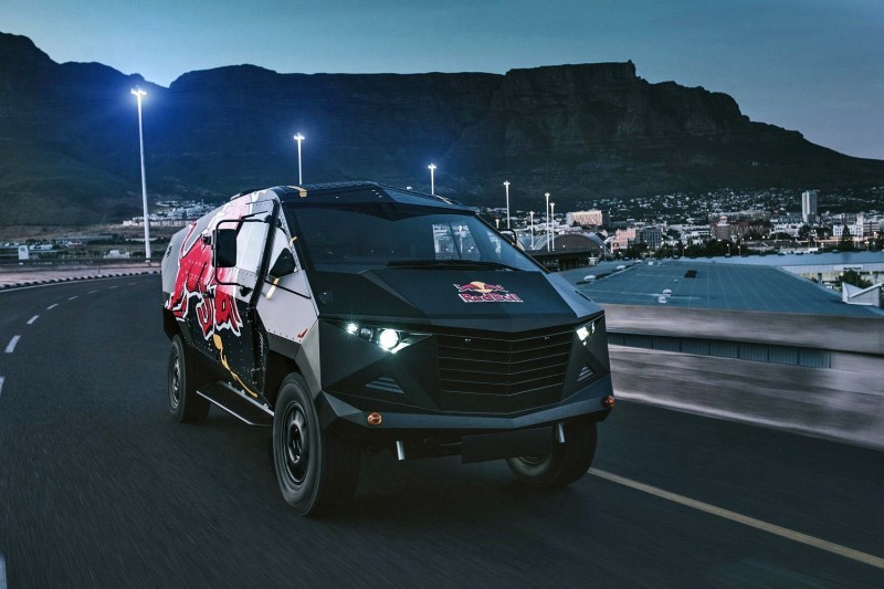 2015 South African RED BULL Concept Truck is Defender 130 APC 6